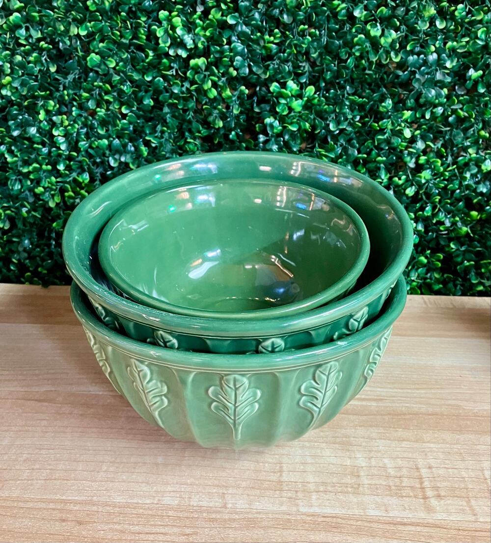 Furio Home Green Mixing Bowls